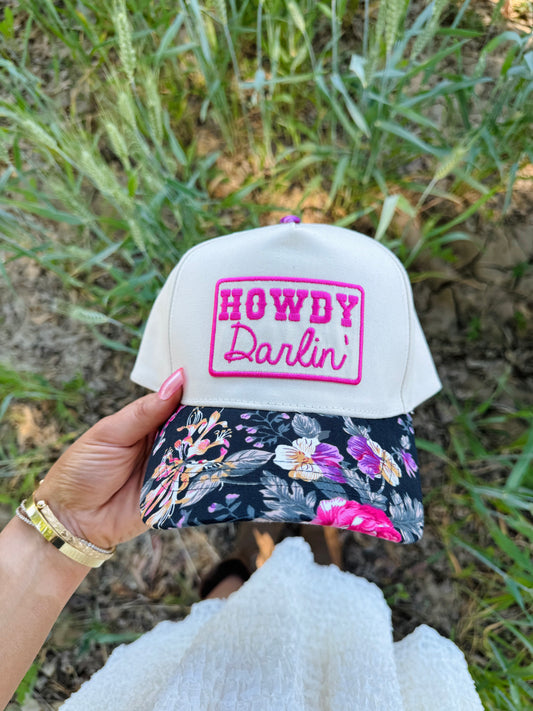 Howdy Darlin' Embroidery Patch Floral
Two-Tone Hat