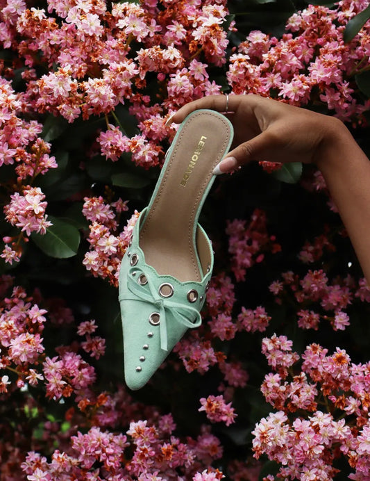 Sage Pointed Toe Heels