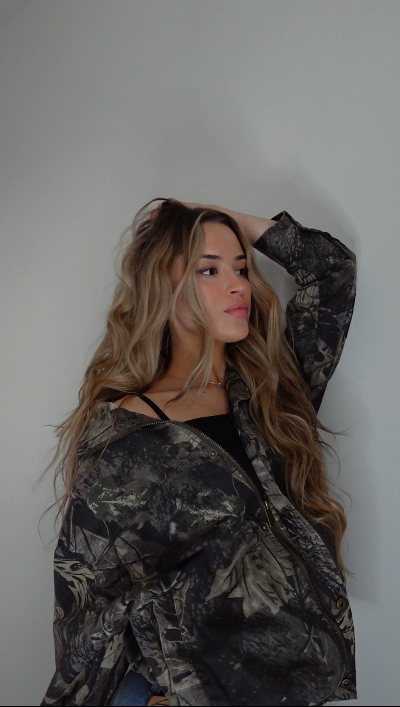 Tree Camo Washed
Oversized Bomber