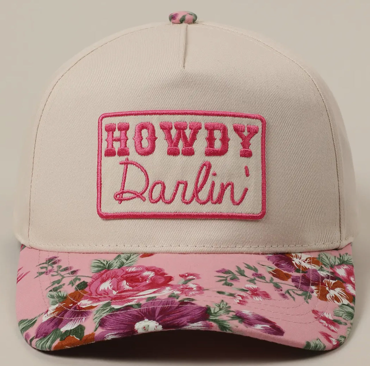 Howdy Darlin' Embroidery Patch Floral
Two-Tone Hat